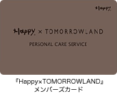 Happy�~TOMORROWLAND �����o�[�Y�J�[�h