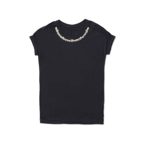 ビジューTシャツ